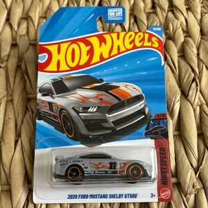 2020 Ford Mustang Shelby GT GT500 Hot Wheels Gray Car Hotwheels Diecast New 2026